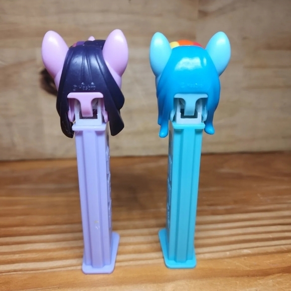 PEZ Dispenser Lot My Little Pony Rainbow Dash Twinkle Sparkle Pony PEZ - Picture 3 of 5